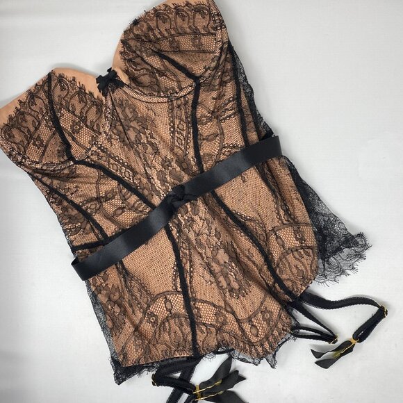 Agent Provocateur Sylvea Corset AP4 Large NWT - Picture 7 of 13